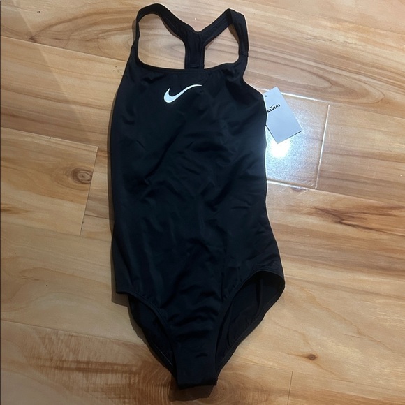 Nike Black One-Piece Swimsuit - Picture 1 of 5